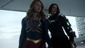 Supergirl and Alex vs Metallo