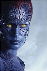 Mystique in X2 X-Men United