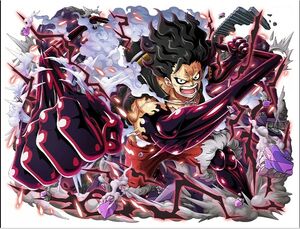 Luffy Gear 4th Snakeman