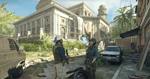 Park, Lazar and "Bell" in Havana.