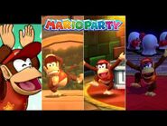 Evolution Of Diddy Kong In Mario Party Games -2007-2018-