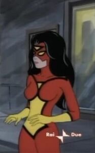 Spider-Woman from the 1979 animated series.