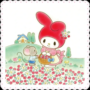 My Melody and Flat (Brown flat)