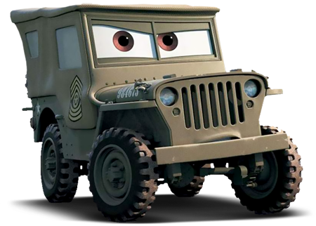 Sarge (Cars), Heroes Wiki