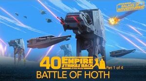 Battle of Hoth Star Wars Galaxy of Adventures