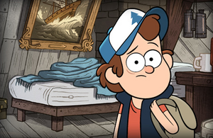 Dipper worrying.