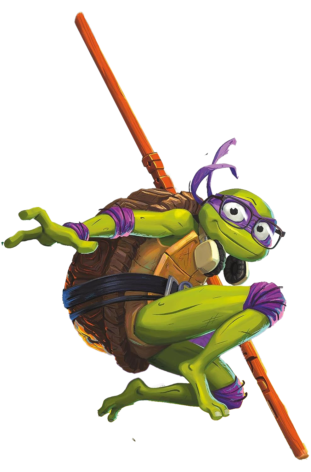 Cartoon Base on X: First look at Donatello in 'TEENAGE MUTANT NINJA TURTLES:  MUTANT MAYHEM'.  / X