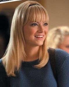 Emma Stone as Gwen Stacy in The Amazing Spider-Man