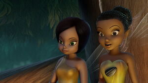 Iridessa's first appearance in Tinker Bell.