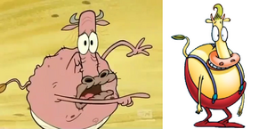 A shaved and elderly version of Heffer as the real scoutmaster in the final episode of Camp Lazlo.