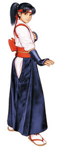 Kasumi in The King of Fighters 2000.