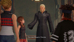 Twilight Town Trio meets Ansem The Wise