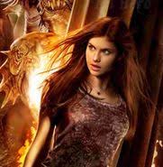 Annabeth's actress, Alexandra Daddario in The Lightning Thief.