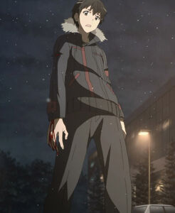 Kazuto in his Jacket