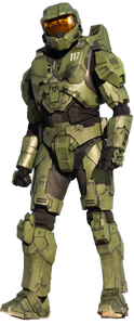 Chief in Halo Infinite