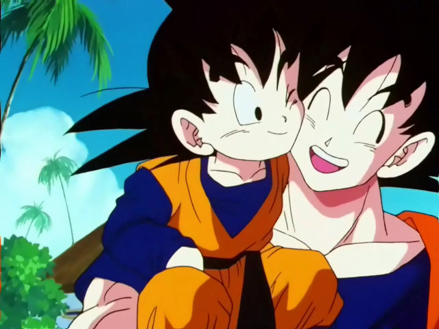 goku s father and mother clipart