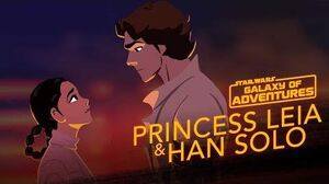 Leia and Han - The Han Rescue Star Wars Galaxy of Adventures