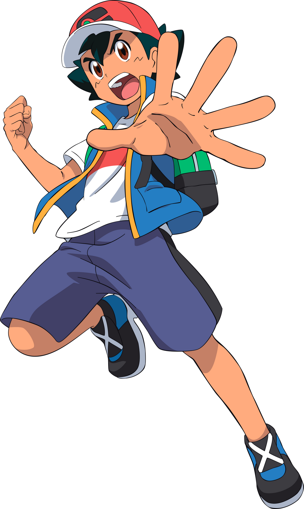 Pokémon Emerald Florges Pokédex Ash Ketchum, ORANGE MONSTER, alimentos,  folha, personagem fictício png