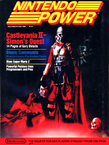 Castlevania II Simon's Quest - Simon Belmont as seen on the front cover of Nintendo Power