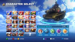 All Characters from Sonic & Sega All-Stars Racing Transformed