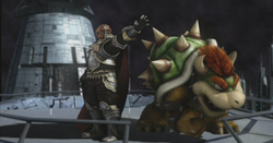 Bowser alongside Ganondorf