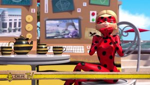 Chloé as Ladybug 2