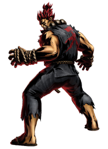 Street Fighter - Akuma as seen in Marvel vs Capcom 3