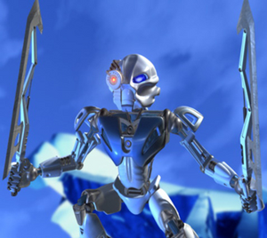 Kopaka Nuva as he appeared in the movies.