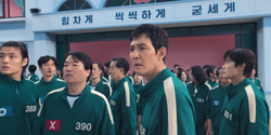 Squid Game 2 - Gi-hun's team enter the second game location EP4