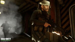 Captain Price in "No Fighting in the War Room" (remastered).