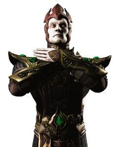 Lord Shinnok, the Fallen Elder God of Darkness and Death.