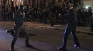 Luke Cage vs. Willis Stryker.