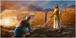 Meeting the captain of God's army