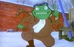 Mr. Toad in the 1996 film The Willows in Winter (sequel to the 1995 film)