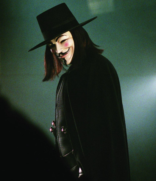 Daggers of V / William Rookwood (Hugo Weaving) in V for Vendetta