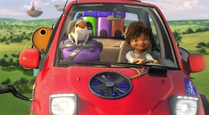 Tip hums to herself.