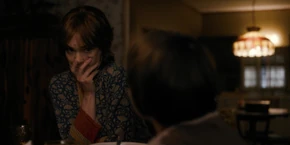 Joyce listening to Will theorize one of his Christmas presents being an Atari.