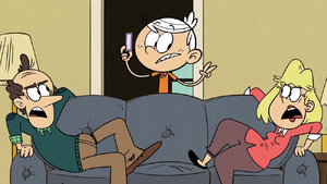 Lynn Sr. and Rita forbids Lincoln to go SMOOCH% 27s VIP concert.webp (92 KB) Lynn Sr. and Rita forbids their son Lincoln from going to the SMOOCH’s VIP concert with Clyde, Liam, and Zach because they have no money left and give all to the sisters for whatever stuff they want.