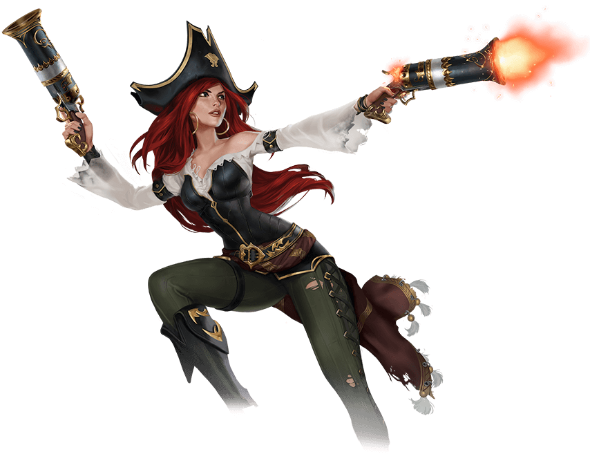 The bigger the risk, the bigger the bounty.Miss Fortune Sarah Fortune, bett...