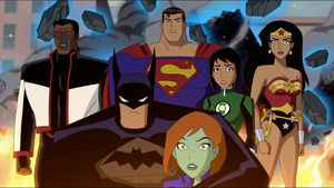 Batman in Justice League vs. The Fatal Five