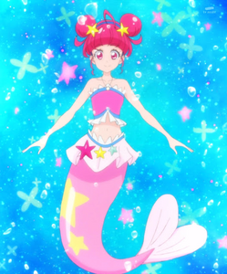Hikaru in mermaid form