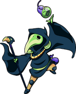 Plague Knight in Shovel Knight.