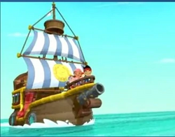 Jake's pirate ship bucky store