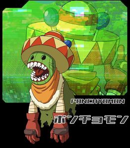 Ghost Mutant Digimon Ponchomon