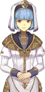 Silque's portrait from Fire Emblem Echoes: Shadow of Valentia.