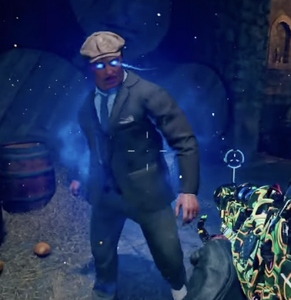 Weaver, Grey, Carver and Maya giving Fats Malloy a Flask by freeing his Spirit to Empower The Sentinel Artifact.