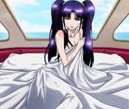 Salia in her bed