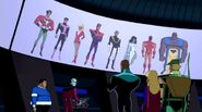 The Legionnaires in Justice League: Unlimited