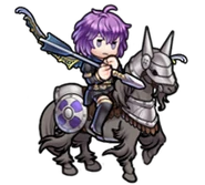 Bernadetta's sprite from Fire Emblem Heroes.