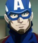 Captain America in the Marvel Future Avengers anime.